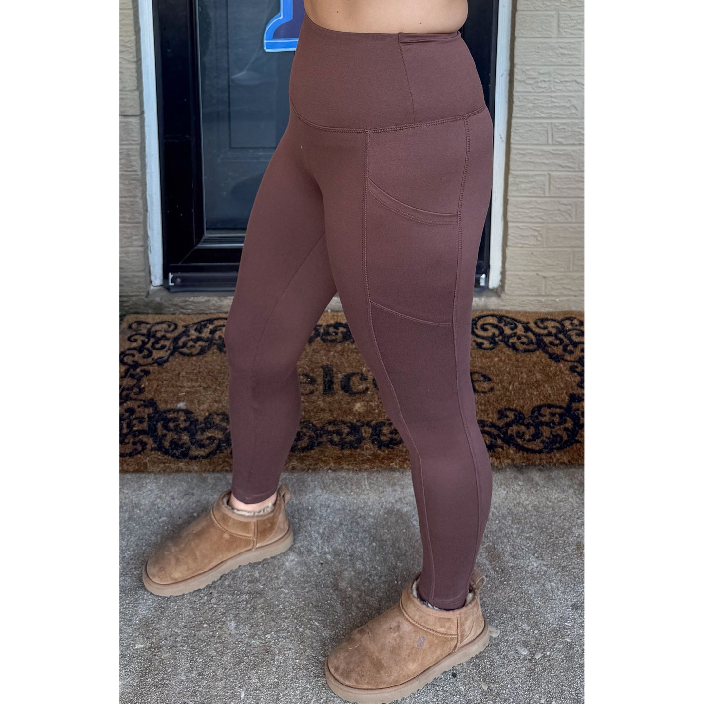 Kimberly Leggings, Brown