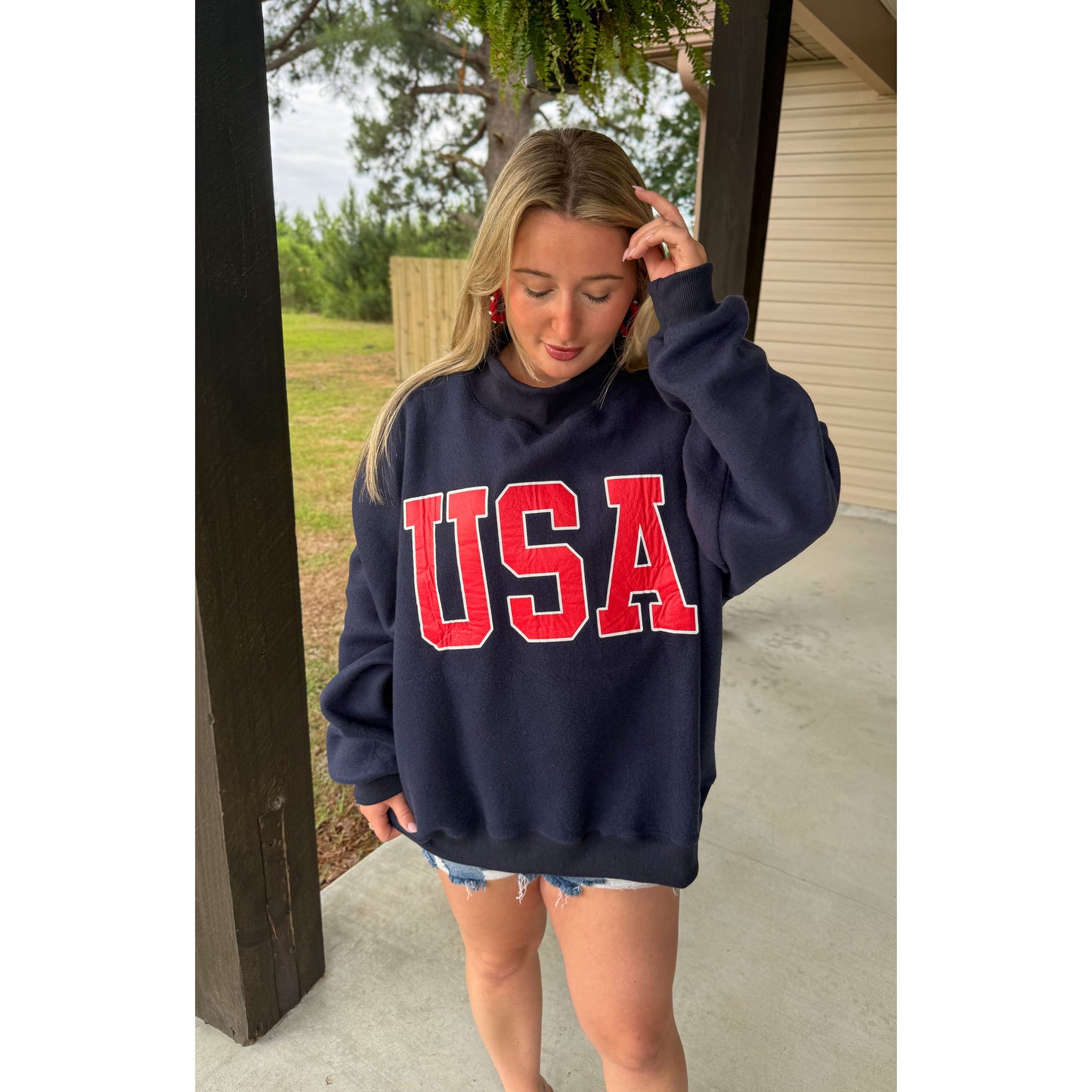 Reversible USA Sweatshirt