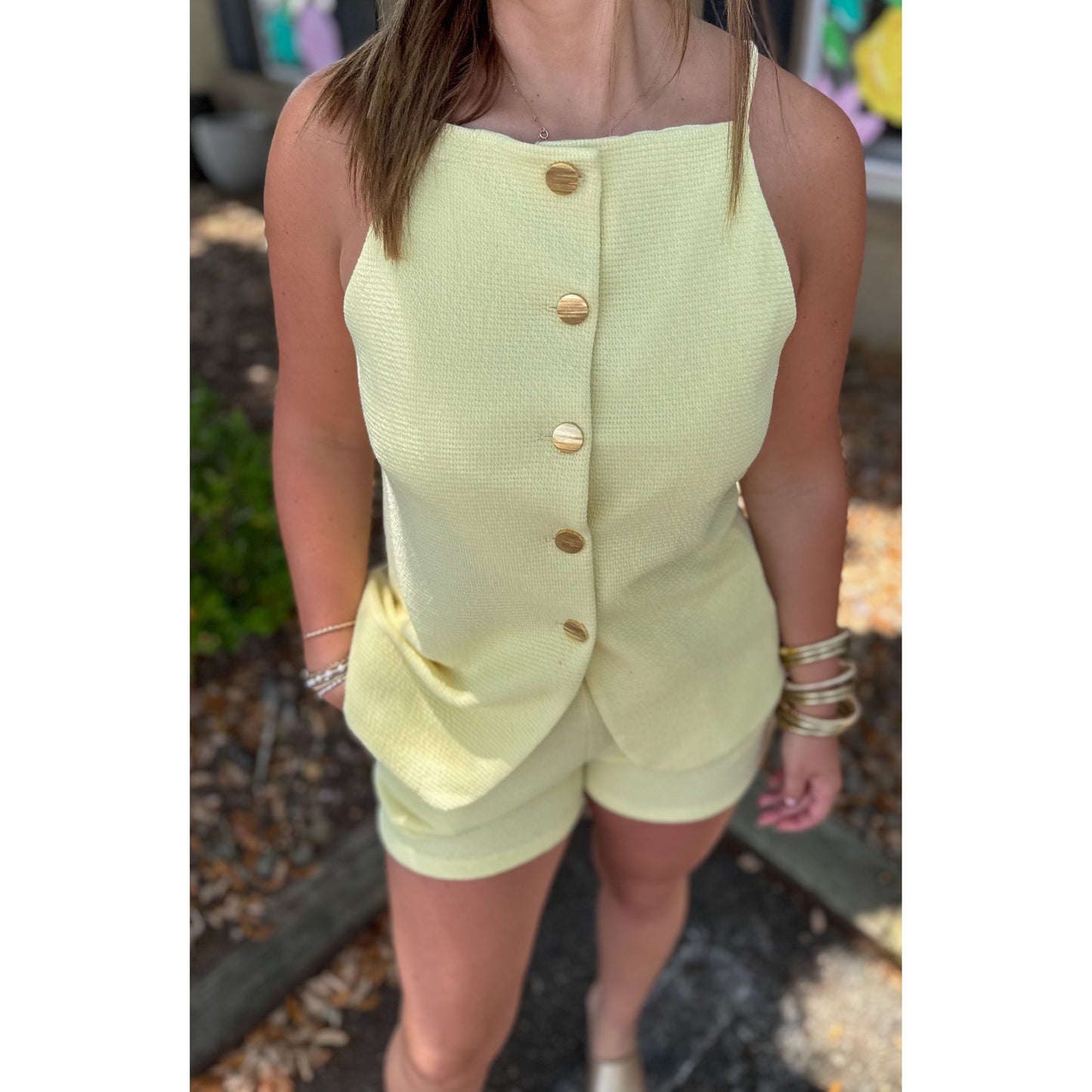 Kara Butter Yellow Set