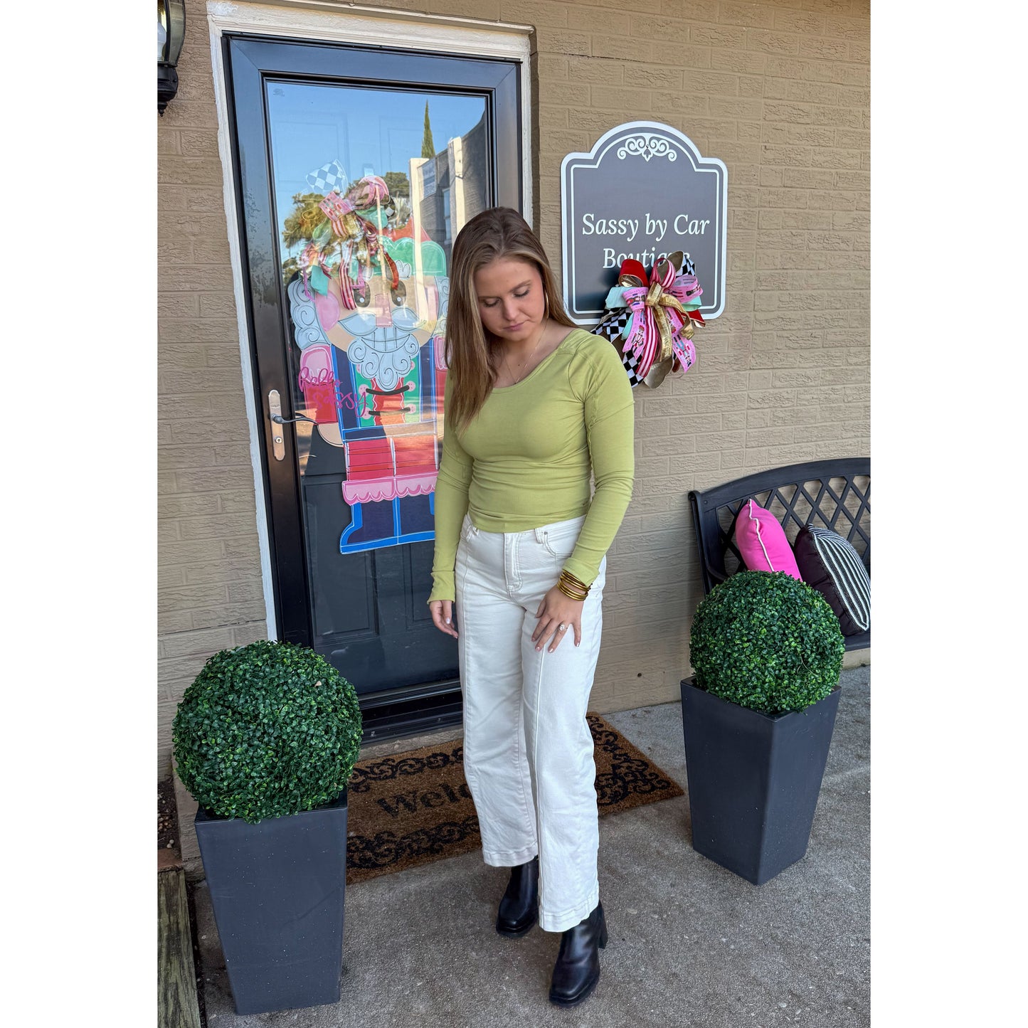 Liz Top, Matcha Green