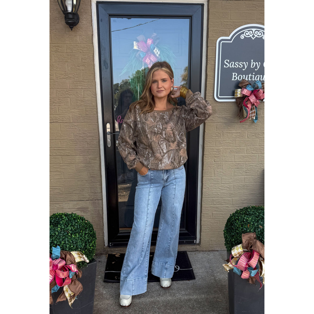 OTS Camo Sweatshirt, Green