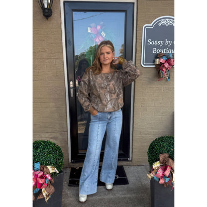 OTS Camo Sweatshirt, Green