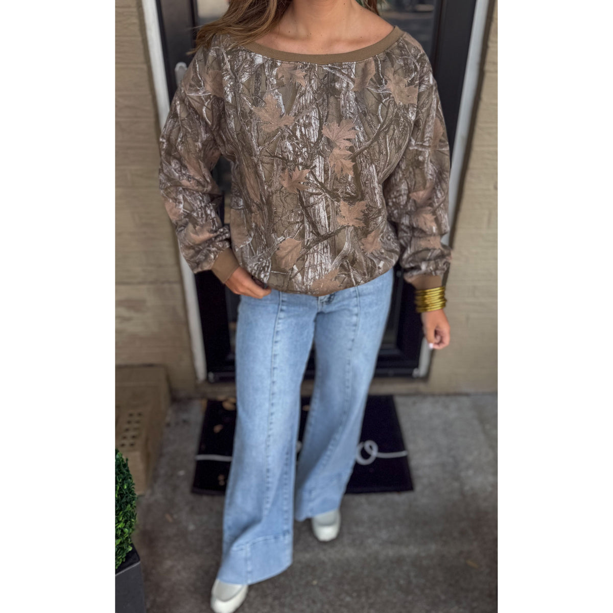OTS Camo Sweatshirt, Green