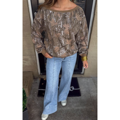 OTS Camo Sweatshirt, Green