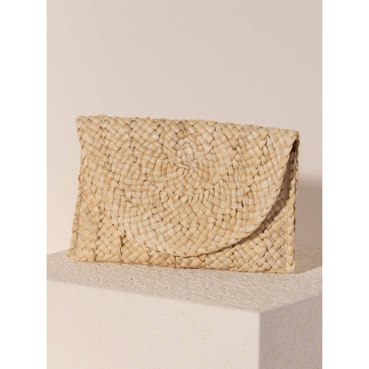 SIMONETTA CLUTCH,NATURAL