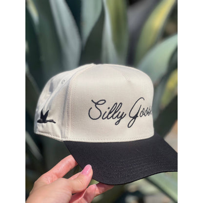 Silly Goose Hat - Black/Natural