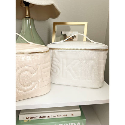 Skin - Crocodile Open Top White