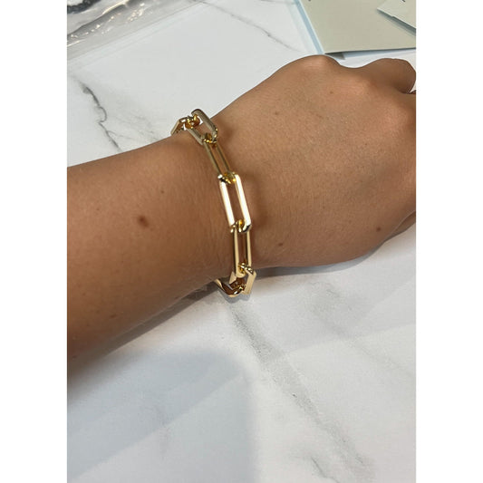 Flawless Link Bracelet, Gold