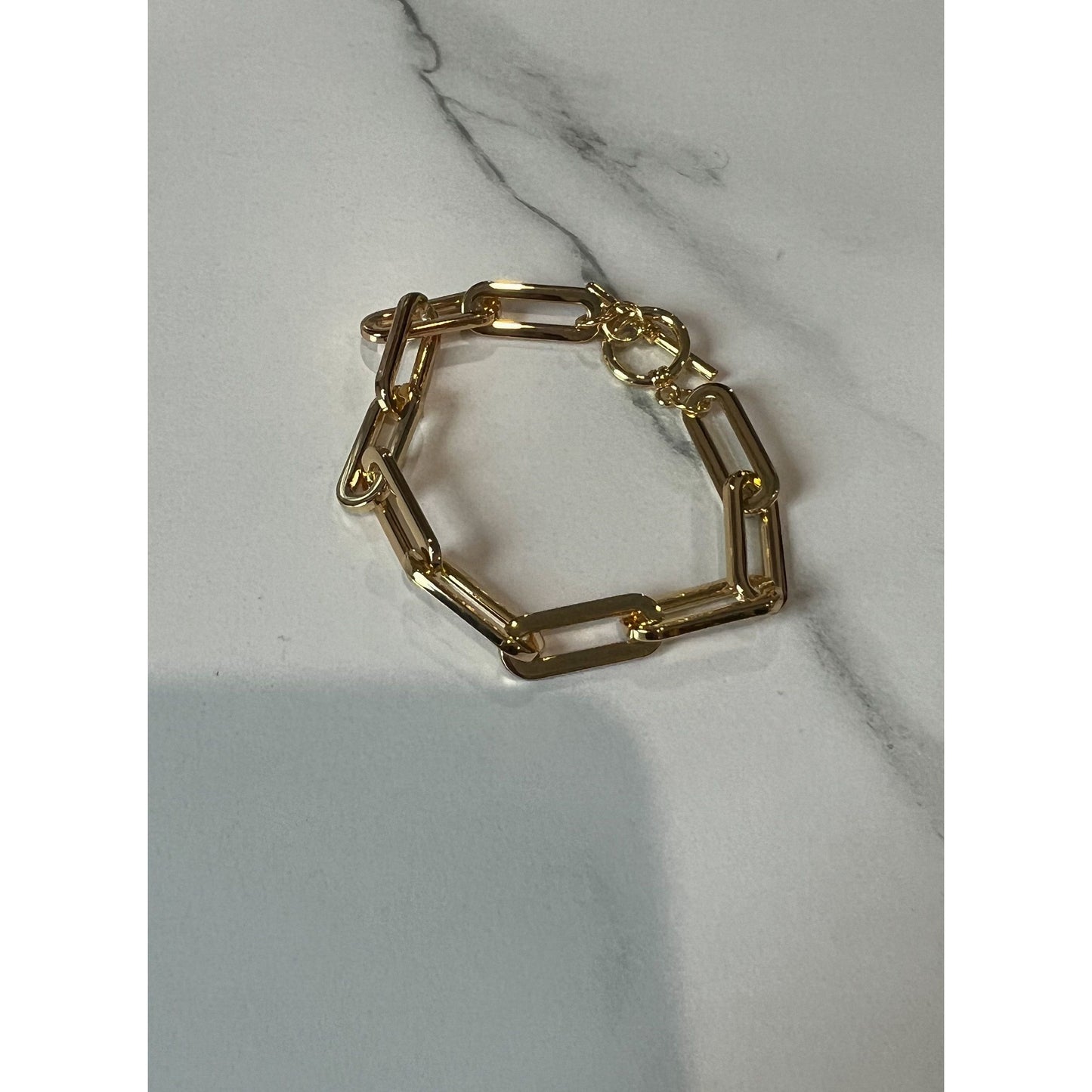Flawless Link Bracelet, Gold
