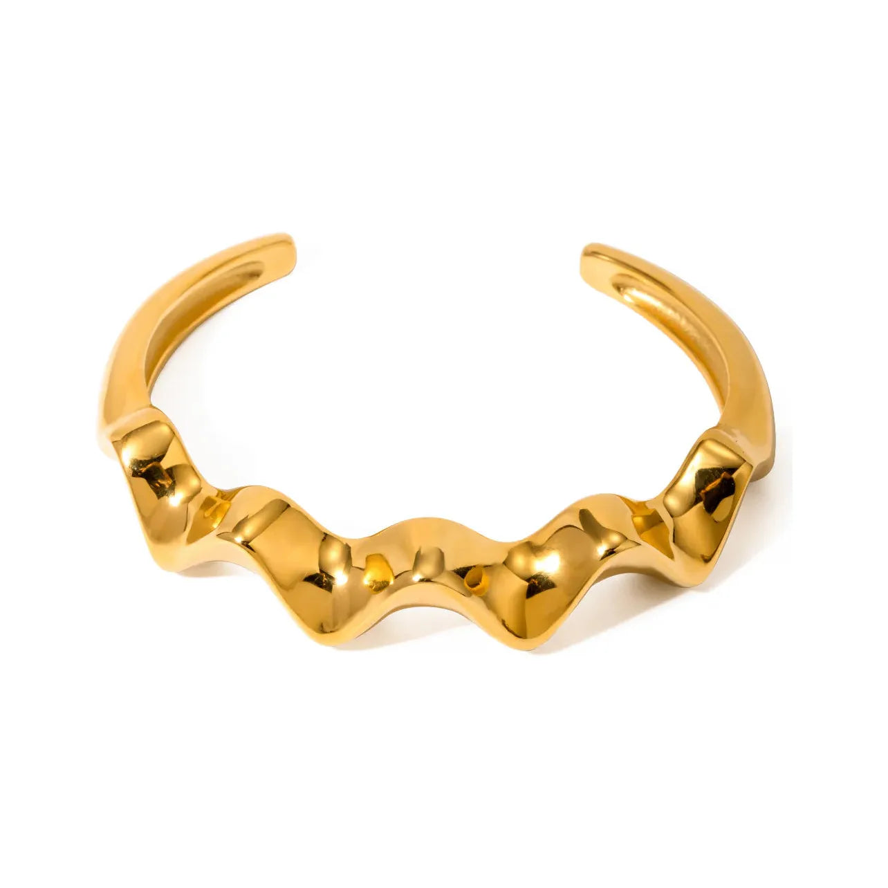 Jagger Cuff Bracelet, Gold