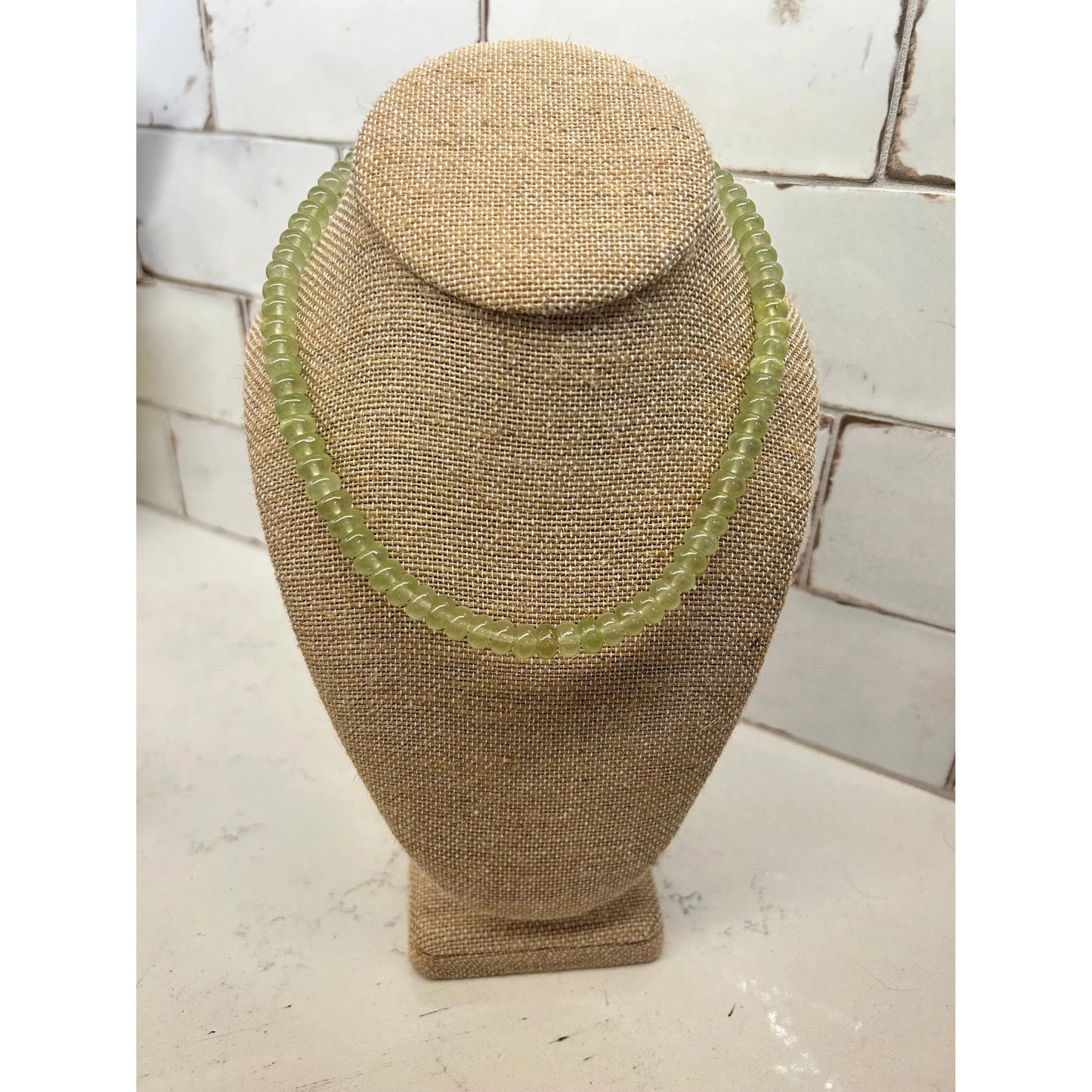 Whitley Necklace, Light Green